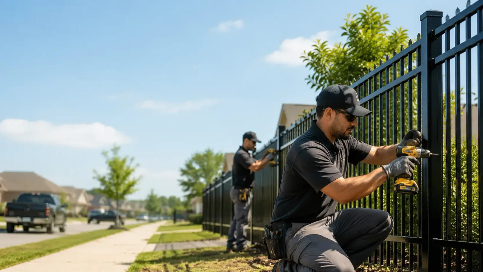 Metal Fence Installation in Burnside, PA